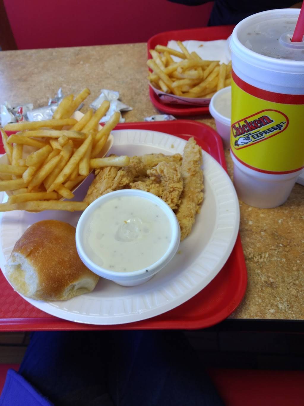 Chicken Express | restaurant | 136 E Belt Line Rd, Coppell, TX 75019, USA | 9723041122 OR +1 972-304-1122