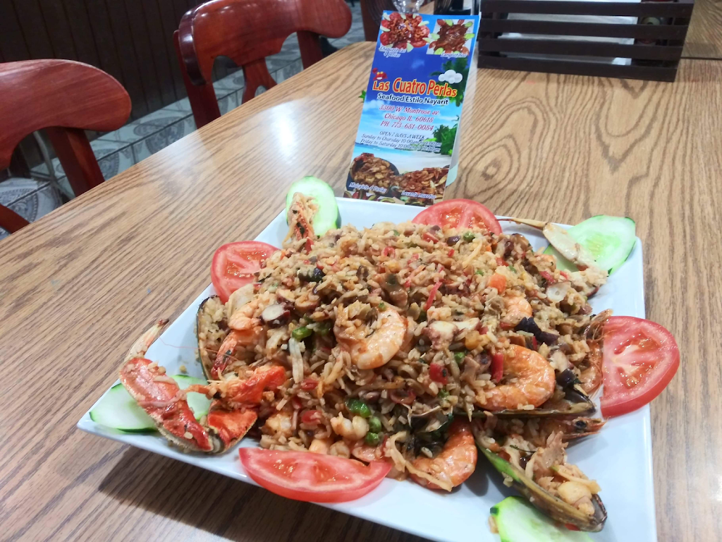 Las cuatro perlas | restaurant | 3300 W Montrose Ave, Chicago, IL 60618, USA | 7736710084 OR +1 773-671-0084