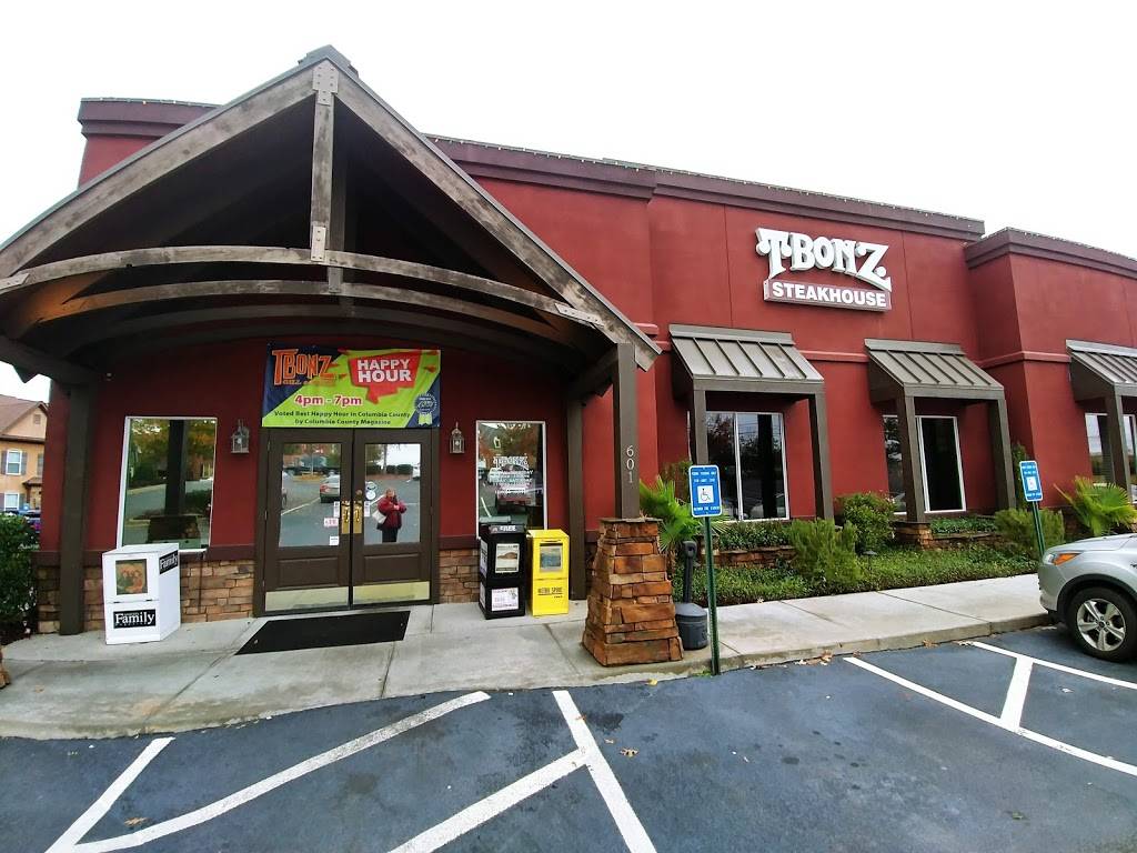 T-Bonz Steakhouse Evans | restaurant | 601 N Belair Square, Evans, GA 30809, USA | 7068147083 OR +1 706-814-7083