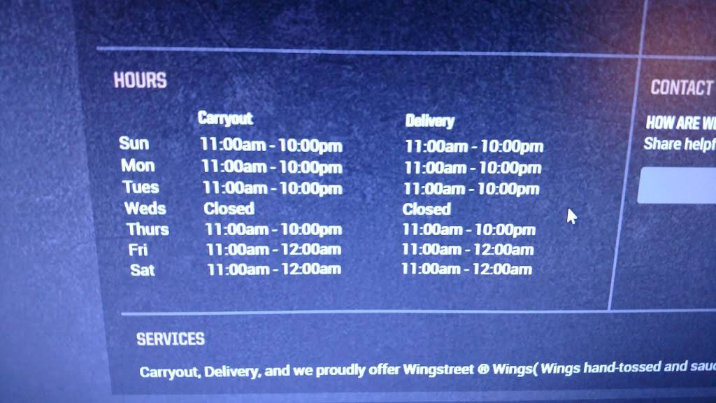 Wing Street | restaurant | 7220 Fulton Dr NW, Massillon, OH 44646, USA | 3308343333 OR +1 330-834-3333