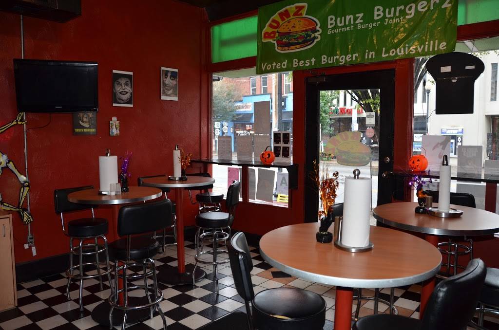 Bunz Burgerz | restaurant | 969 1/2 Baxter Ave, Louisville, KY 40204, USA | 5026321132 OR +1 502-632-1132