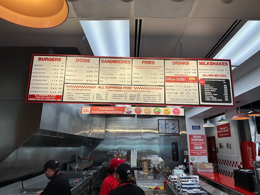 Five Guys | restaurant | 933 E Hillsdale Blvd, Foster City, CA 94404, USA | 6502359485 OR +1 650-235-9485