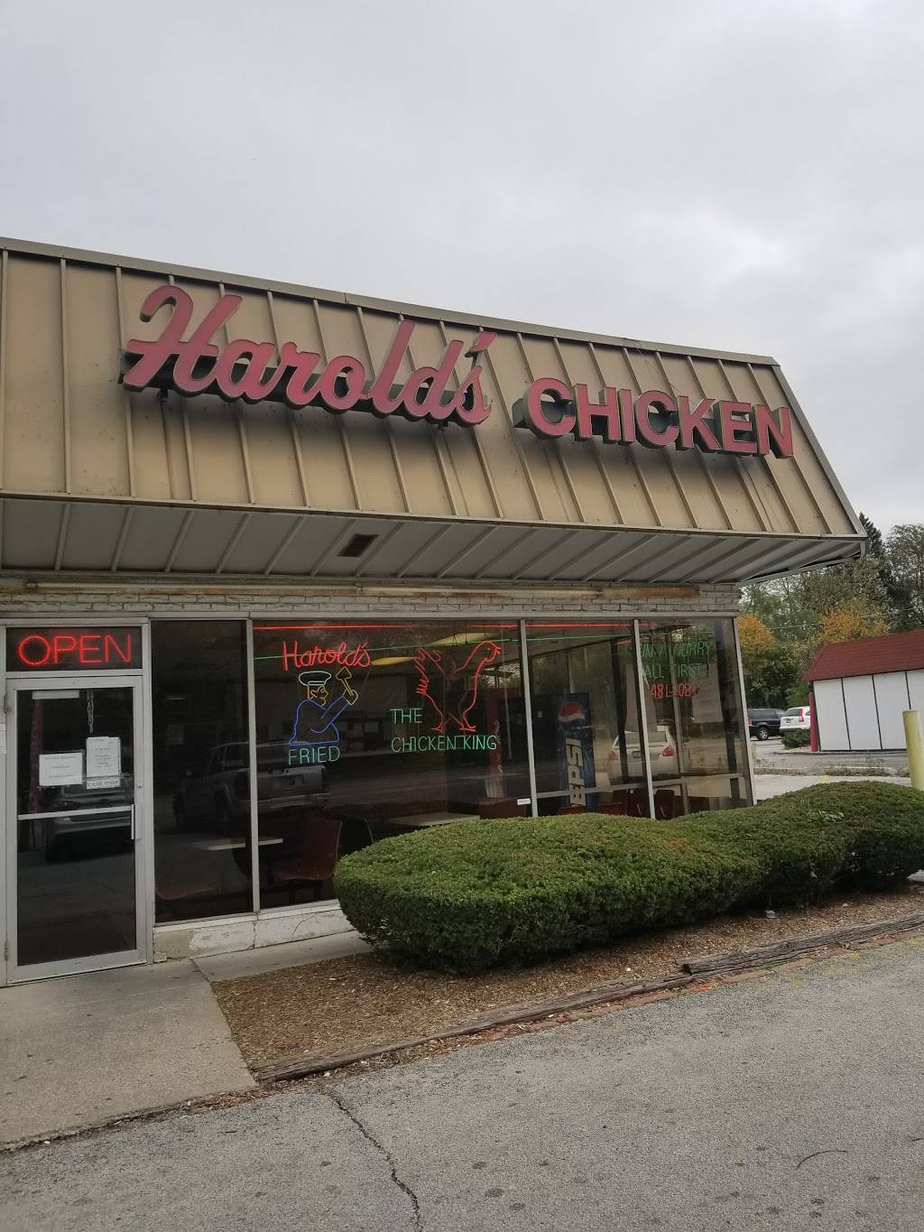 Harolds Chicken Shack | restaurant | 1537 Western Ave, Chicago Heights, IL 60411, USA | 7084817080 OR +1 708-481-7080