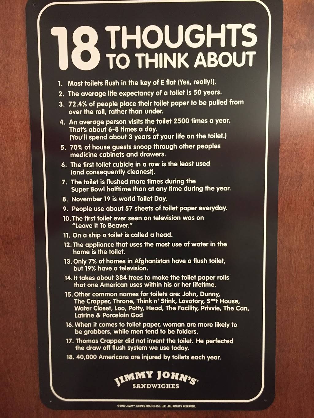 Jimmy Johns | meal delivery | 1725 Hendricks Ave, Jacksonville, FL 32207, USA | 9044007827 OR +1 904-400-7827