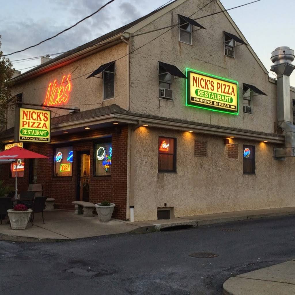 Nicks Pizza Restaurant | restaurant | 822 Main St, Bethlehem, PA 18018, USA | 6108653366 OR +1 610-865-3366
