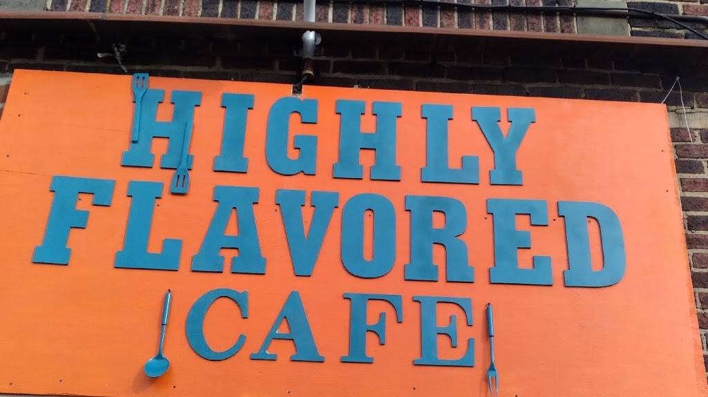 HIGHLY FLAVORED CAFE AND CATERING | restaurant | 4213 E 131st St, Cleveland, OH 44105, USA | 2164176356 OR +1 216-417-6356