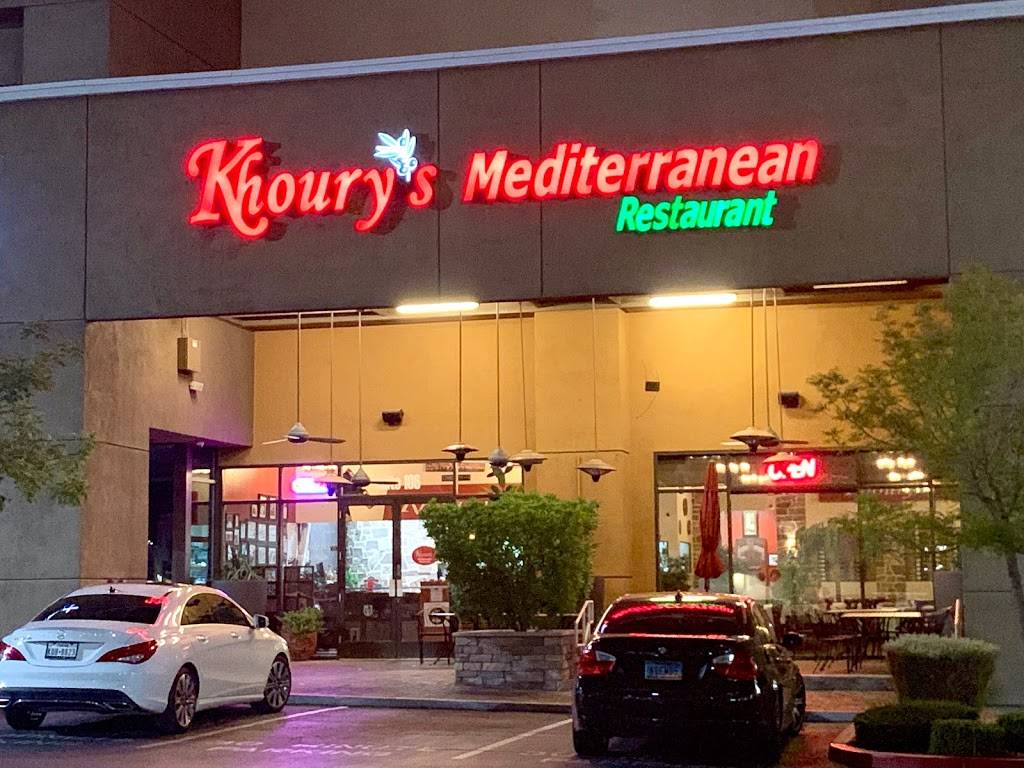 Khourys Mediterranean Restaurant | restaurant | 9340 W Sahara Ave #106, Las Vegas, NV 89117, USA | 7026710005 OR +1 702-671-0005