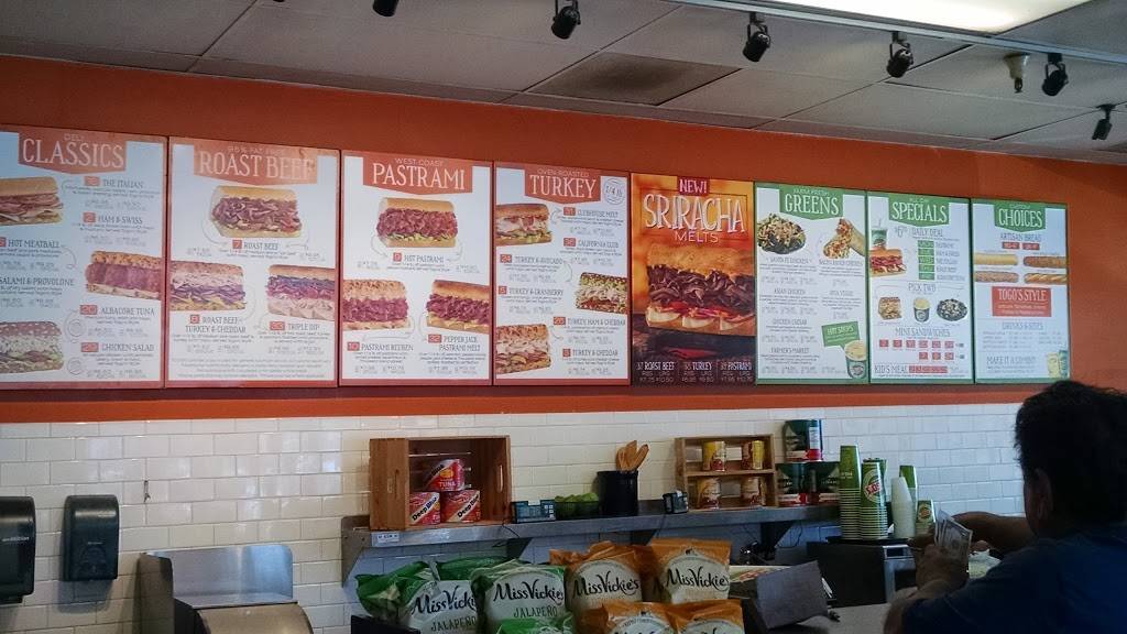 TOGOS Sandwiches | meal takeaway | 1331 1st St, Gilroy, CA 95020, USA | 4088472288 OR +1 408-847-2288