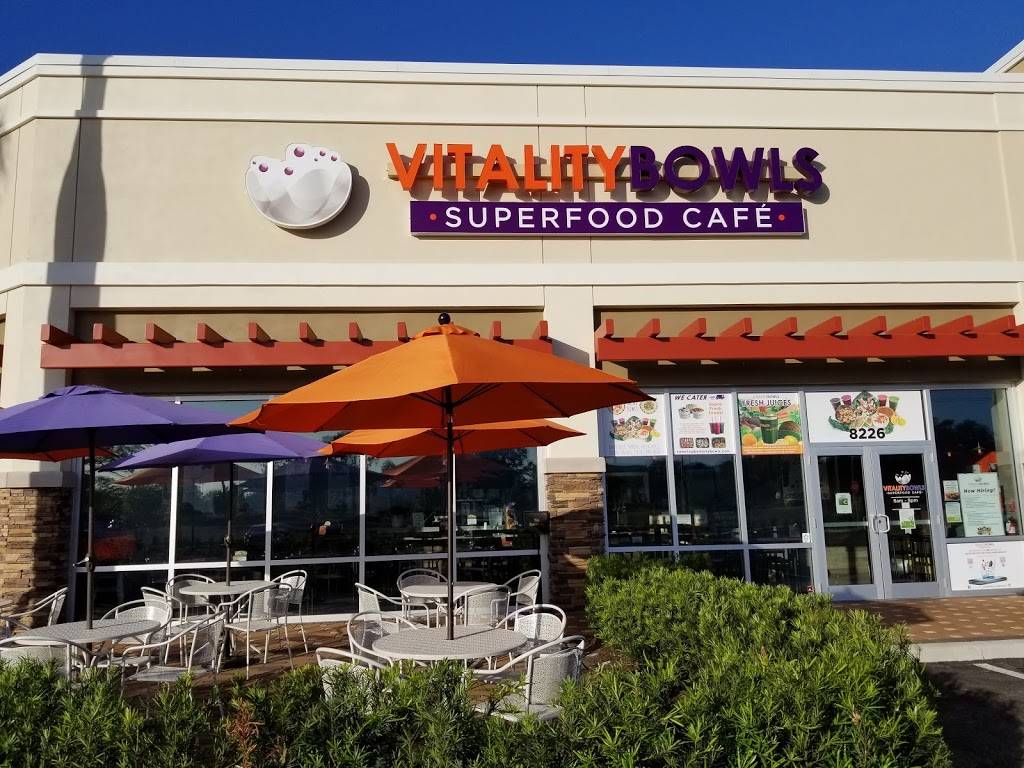 Vitality Bowls Sarasota | restaurant | 8226 S Tamiami Trail, Sarasota, FL 34238, USA | 9418220463 OR +1 941-822-0463