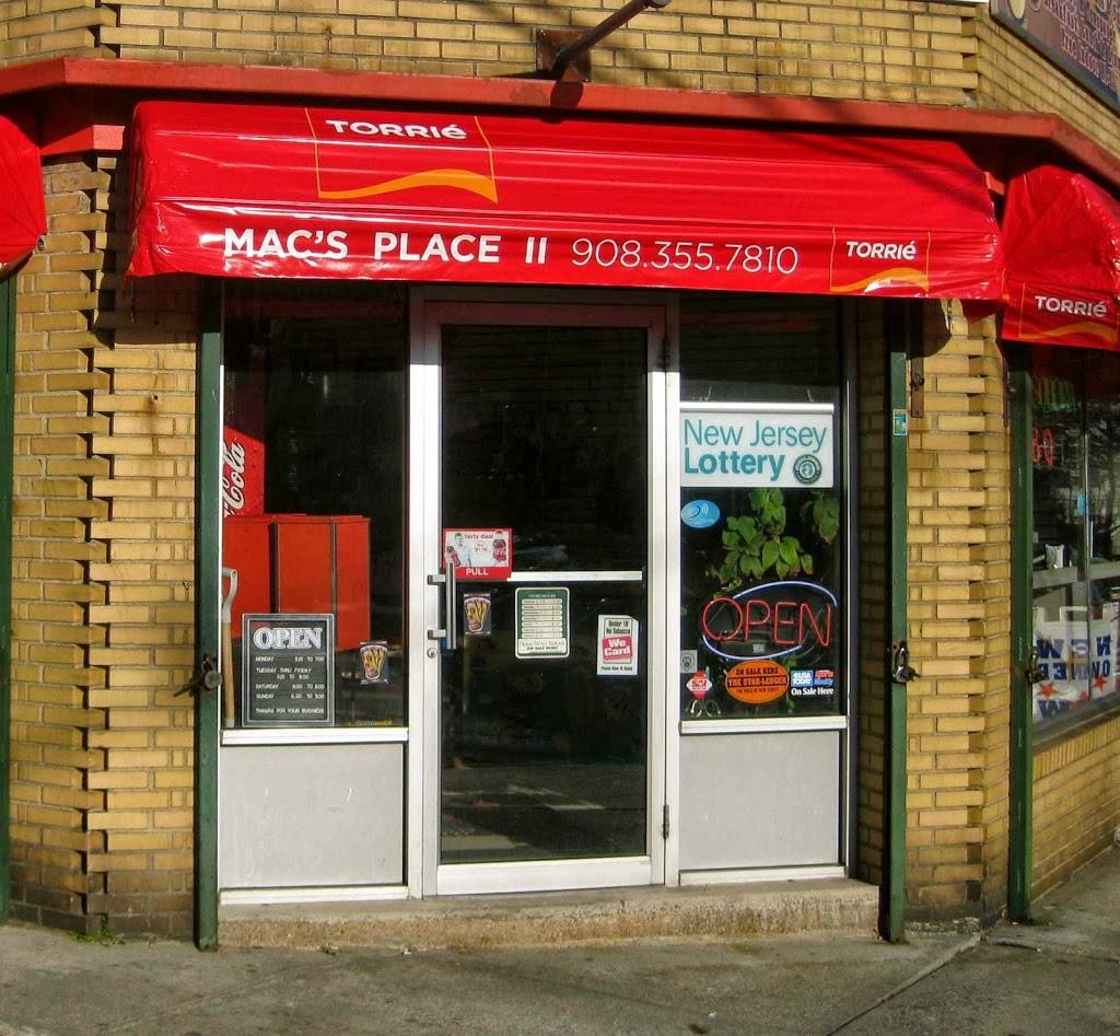 Macs Place 2 | restaurant | 1073 S Elmora Ave, Elizabeth, NJ 07202, USA | 9083557810 OR +1 908-355-7810