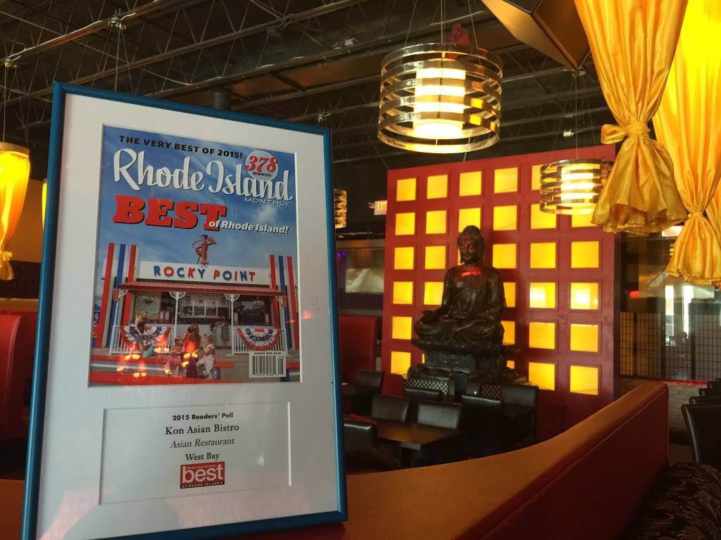 Kon Asian Bistro & Hibachi Grill | restaurant | 553 Main St, East Greenwich, RI 02818, USA | 4018869200 OR +1 401-886-9200