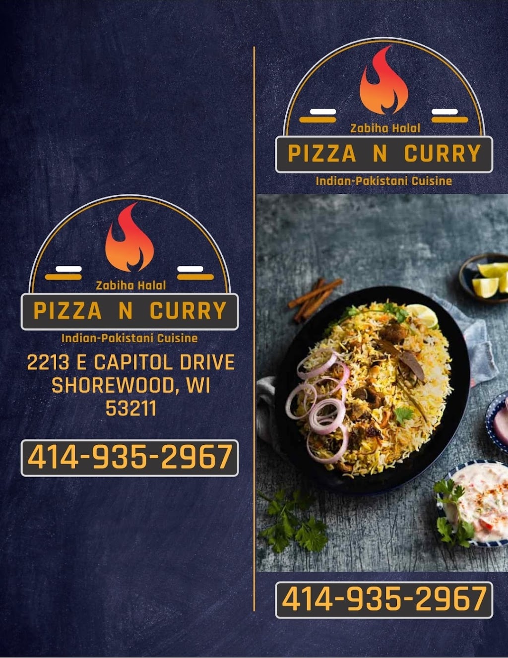 Pizza N Curry | restaurant | 2213 E Capitol Dr, Shorewood, WI 53211, USA | 4149352967 OR +1 414-935-2967