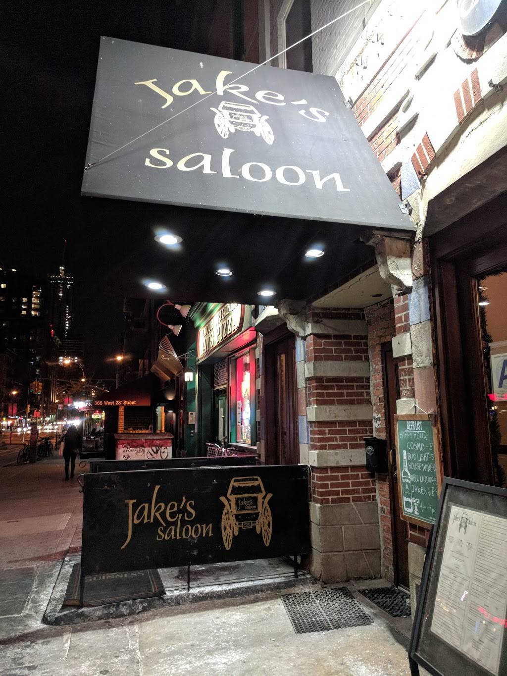 Jakes Saloon NYC | restaurant | 202 9th Ave, New York, NY 10011, USA | 2123665110 OR +1 212-366-5110