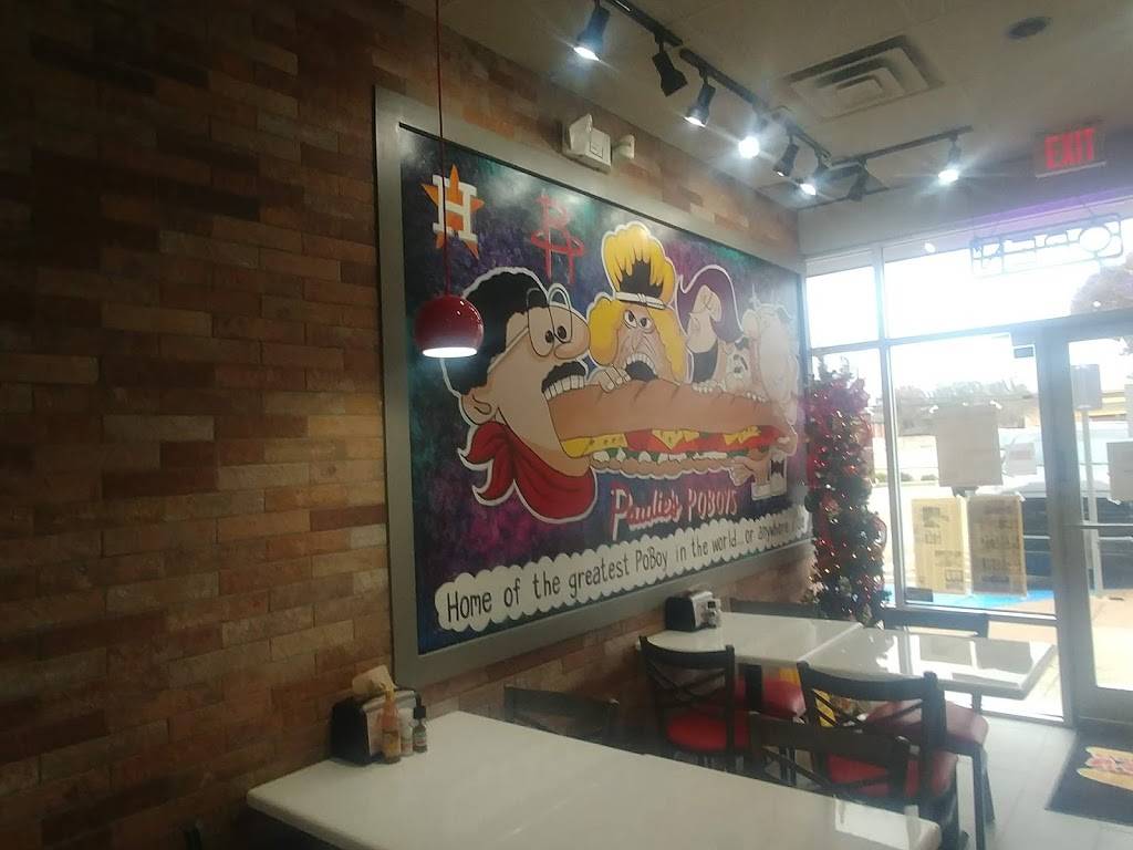 Paulie’s Poboy’s | restaurant | 11805 Westheimer Rd #360, Houston, TX 77077, USA | 2818098302 OR +1 281-809-8302