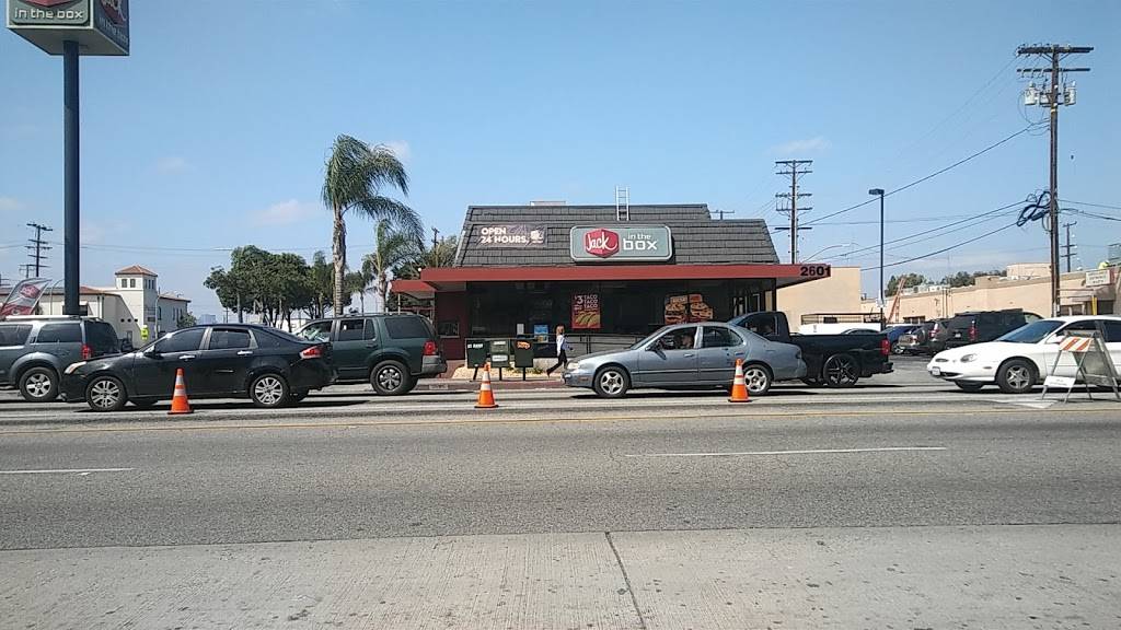 Jack in the Box | restaurant | 2601 E Slauson Ave, Huntington Park, CA 90255, USA | 3235852125 OR +1 323-585-2125