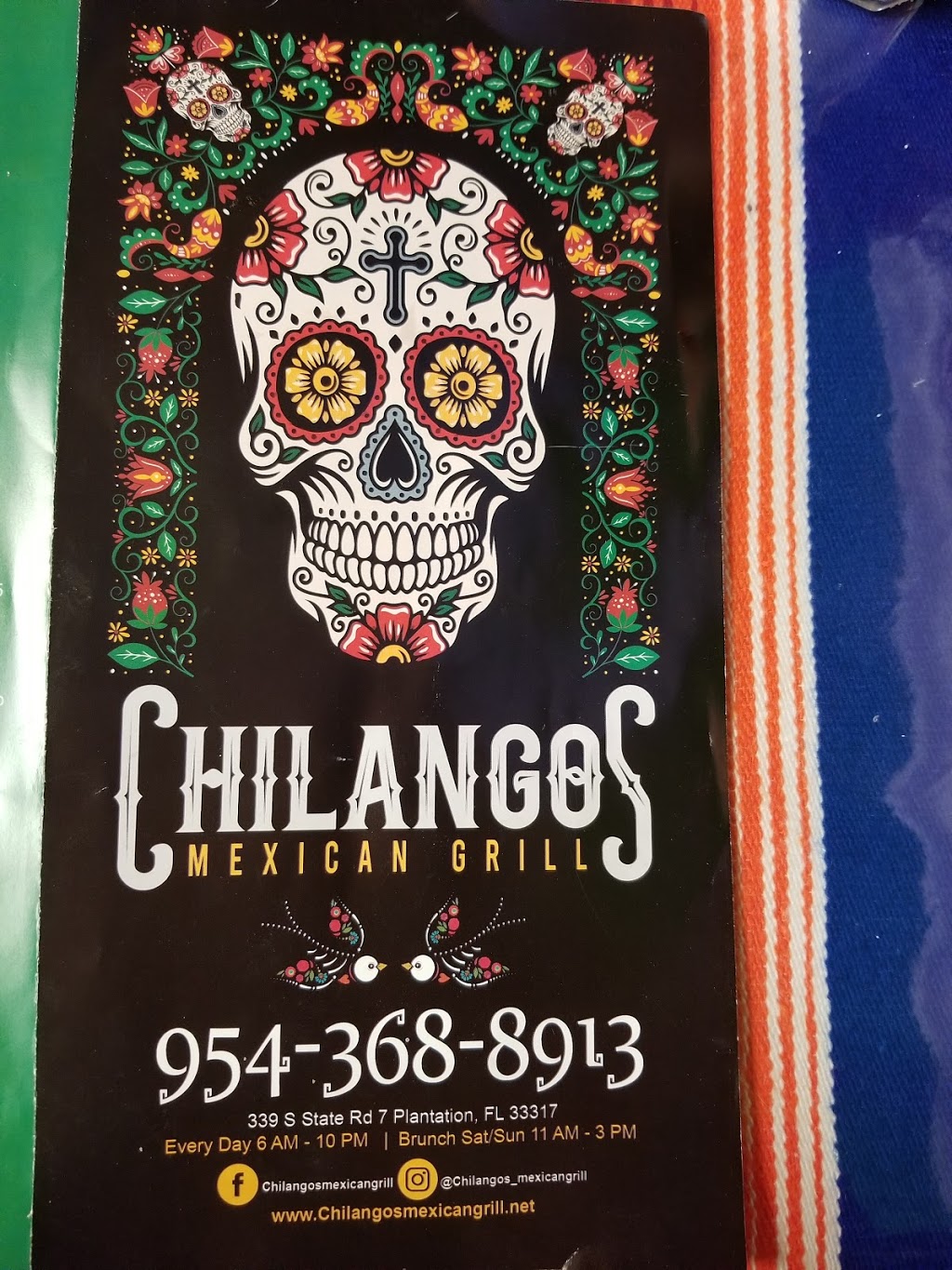 Chilangos Mexican Grill | restaurant | 339 S State Rd 7, Plantation, FL 33317, USA | 9543688913 OR +1 954-368-8913