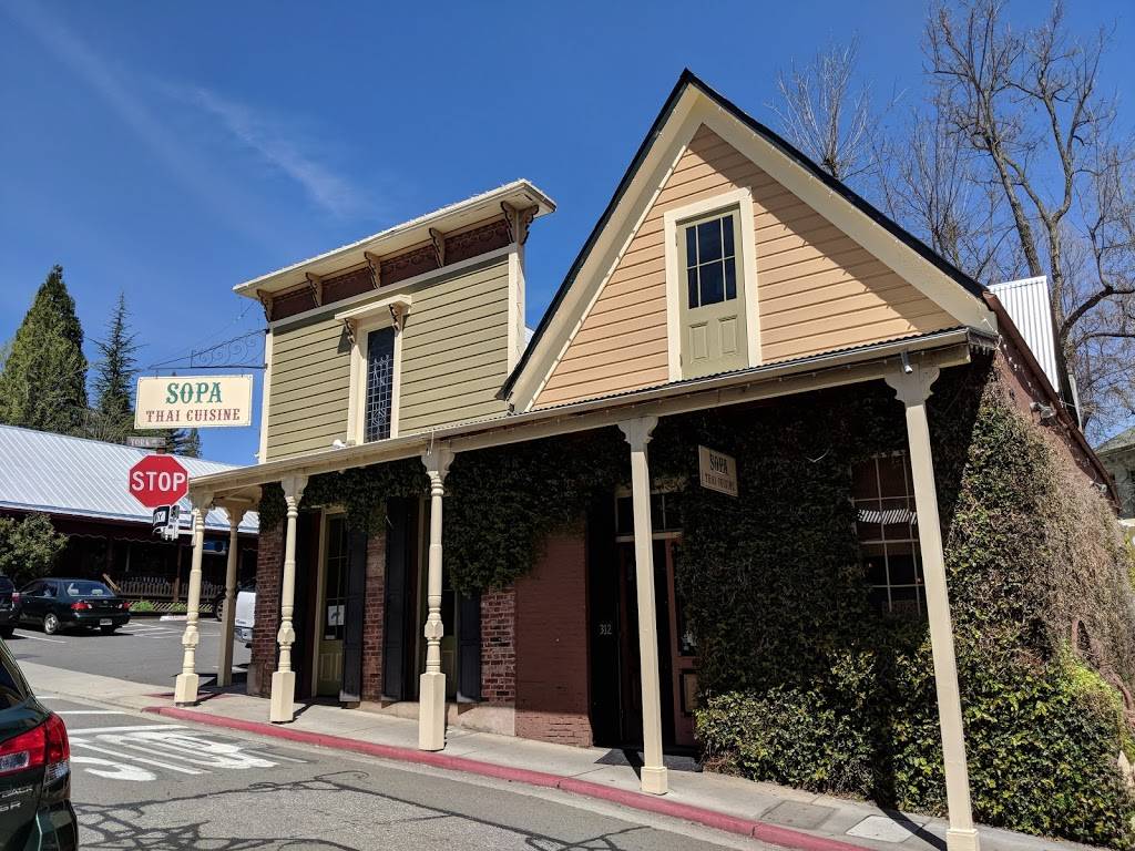 Sopa Thai Cuisine | restaurant | 312 Commercial St, Nevada City, CA 95959, USA | 5304700101 OR +1 530-470-0101