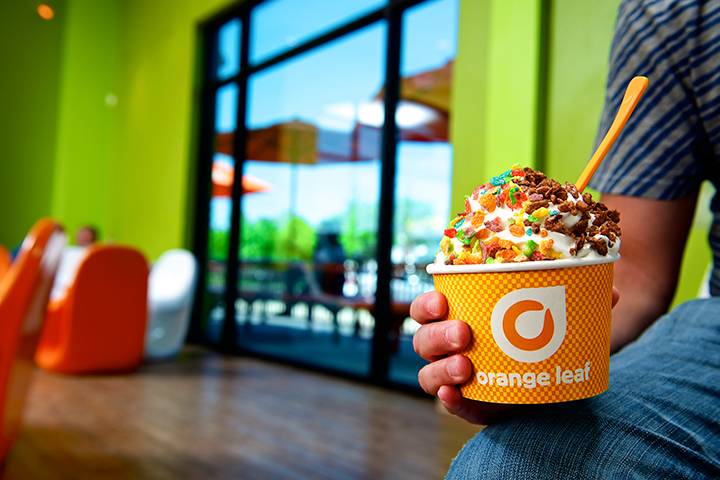 Orange Leaf Frozen Yogurt | restaurant | 3912 38th Ave, Moline, IL 61265, USA | 3095171882 OR +1 309-517-1882