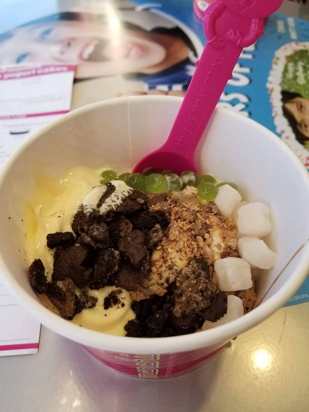 Menchies Frozen Yogurt | bakery | 19171 SE Mill Plain Blvd #107, Vancouver, WA 98683, USA | 3605974055 OR +1 360-597-4055