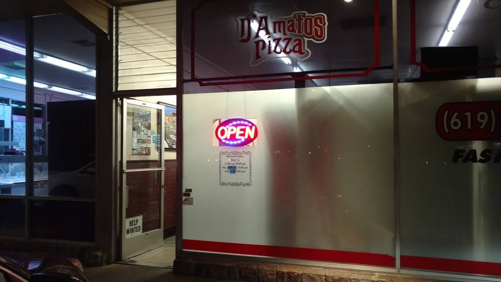 DAmatos Pizza | restaurant | 8807 La Mesa Blvd, La Mesa, CA 91942, USA | 6196980880 OR +1 619-698-0880