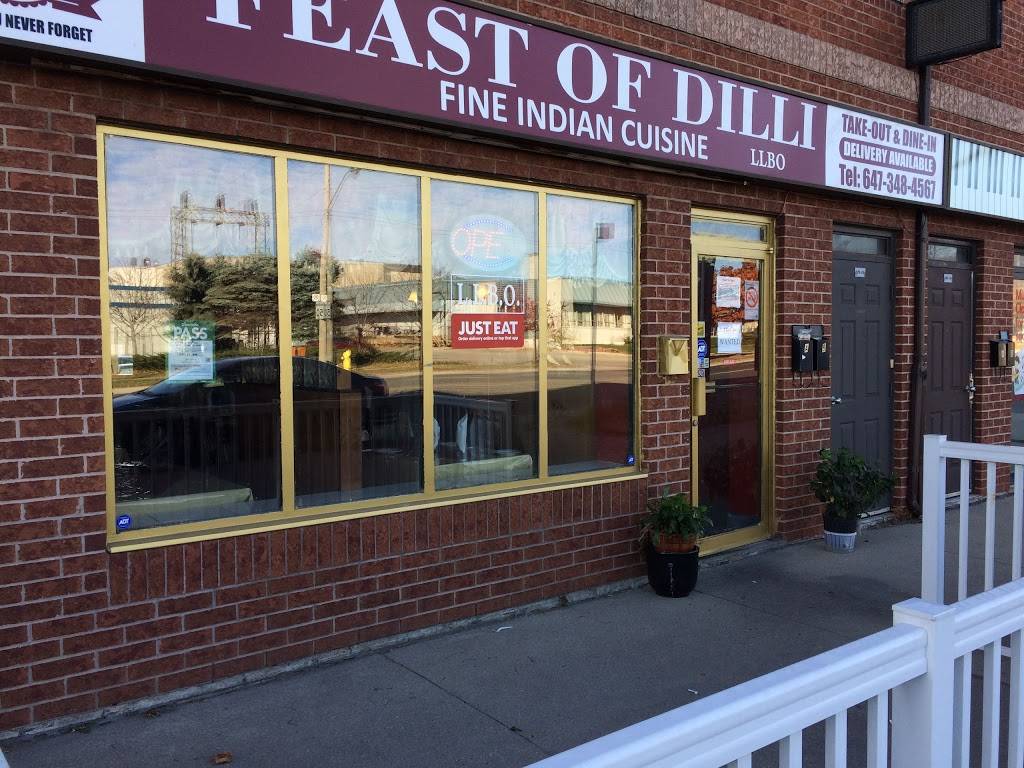 Feast of Dilli | restaurant | 378 Browns Line, Etobicoke, ON M8W 3T7, Canada | 6473484567 OR +1 647-348-4567