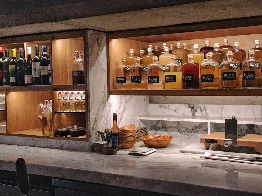 Bar Buca | restaurant | 75 Portland St, Toronto, ON M5V 2M9, Canada | 4165992822 OR +1 416-599-2822