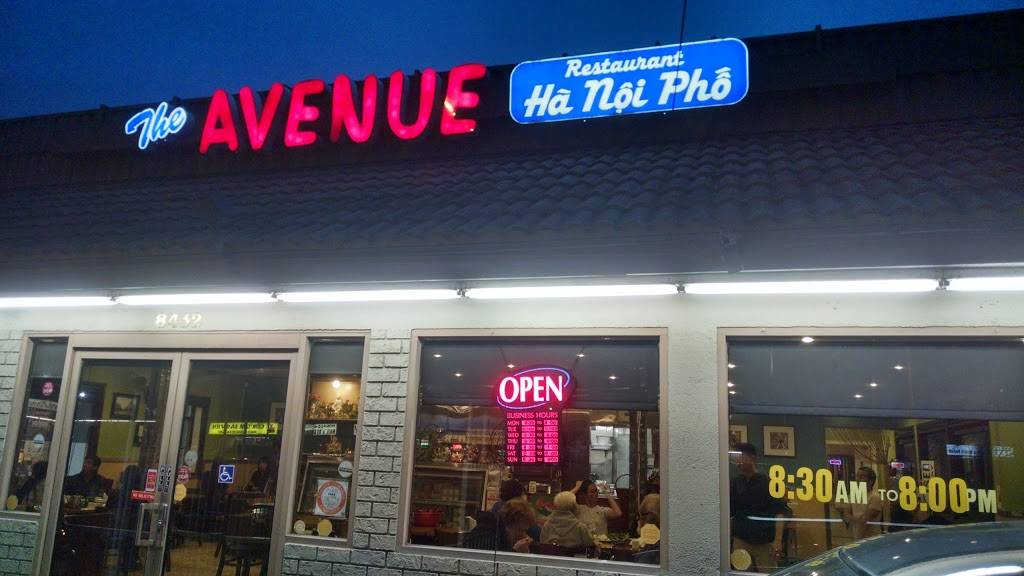 Ha Noi Avenue (The Avenue) | restaurant | 8432 Westminster Blvd, Westminster, CA 92683, USA | 7148988838 OR +1 714-898-8838