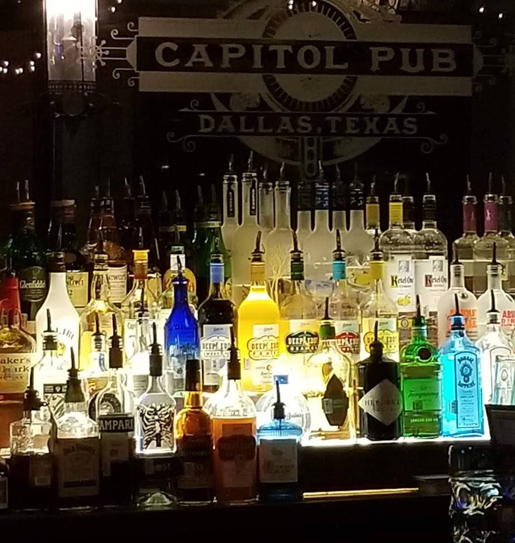 Capitol Pub | restaurant | 2401 N Henderson Ave, Dallas, TX 75206, USA | 2148879330 OR +1 214-887-9330