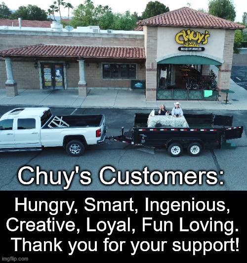 Chuys Mesquite Broiler - Oro Valley | restaurant | 8195 N Oracle Rd #105, Oro Valley, AZ 85704, USA | 5203950298 OR +1 520-395-0298