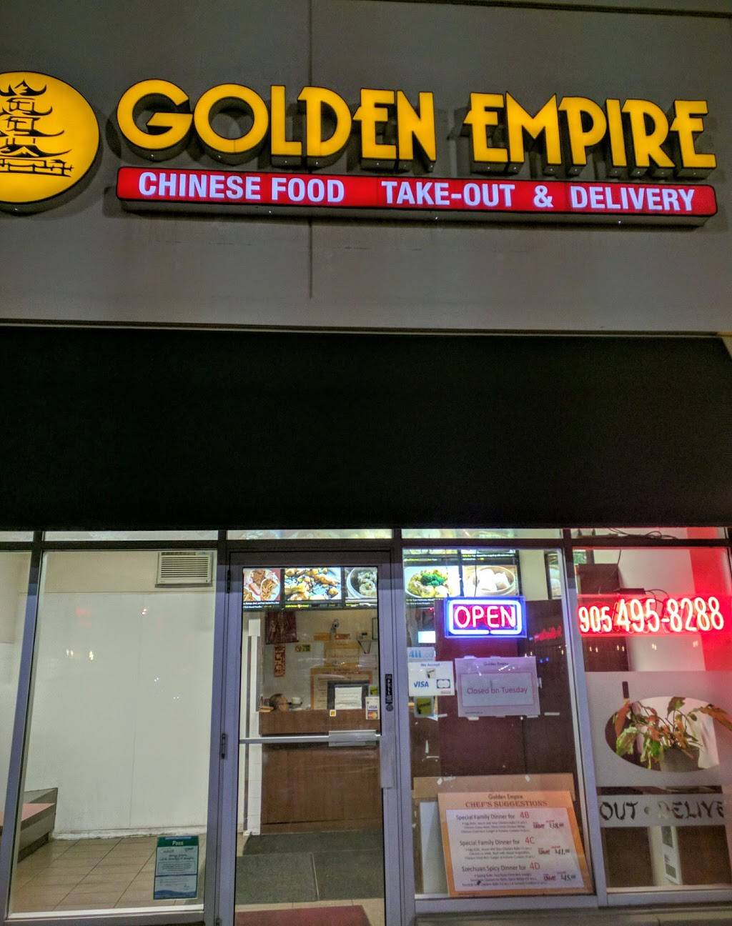 Golden Empire Restaurant | restaurant | 10886 Hurontario St A12, Brampton, ON L7A 3R9, Canada | 9054958288 OR +1 905-495-8288
