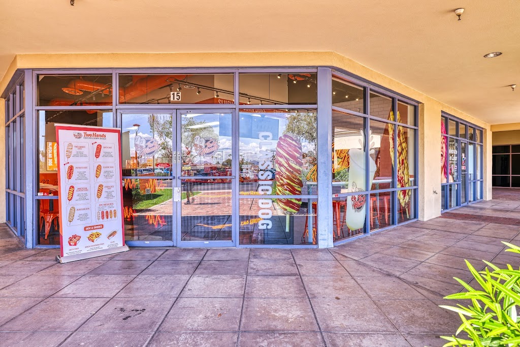 Two Hands Corn dog Phoenix AZ | restaurant | 4727 E Bell Rd #15, Phoenix, AZ 85032, USA | 6026752684 OR +1 602-675-2684