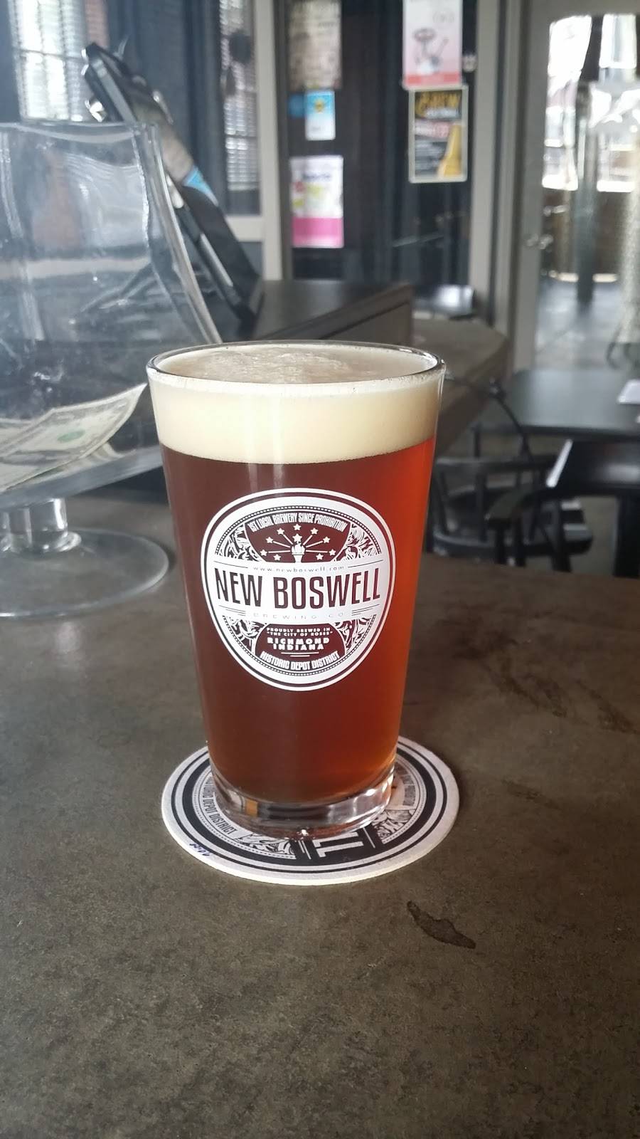 New Boswell Brewery & Tap Room | restaurant | 450 N 10th St, Richmond, IN 47374, USA | 7653738044 OR +1 765-373-8044