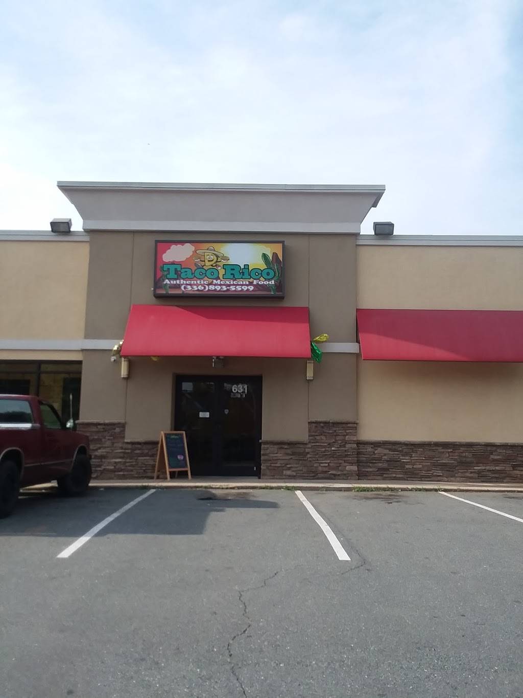 Taco Rico | restaurant | 631 E Sprague St, Winston-Salem, NC 27107, USA | 3368935599 OR +1 336-893-5599