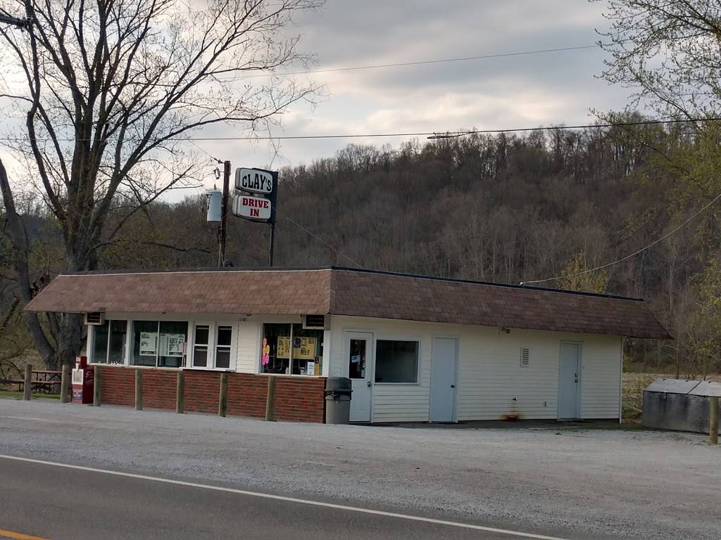Clays Drive In | restaurant | 33340 Cadiz-Piedmont Rd, Piedmont, OH 43983, USA | 7409684638 OR +1 740-968-4638