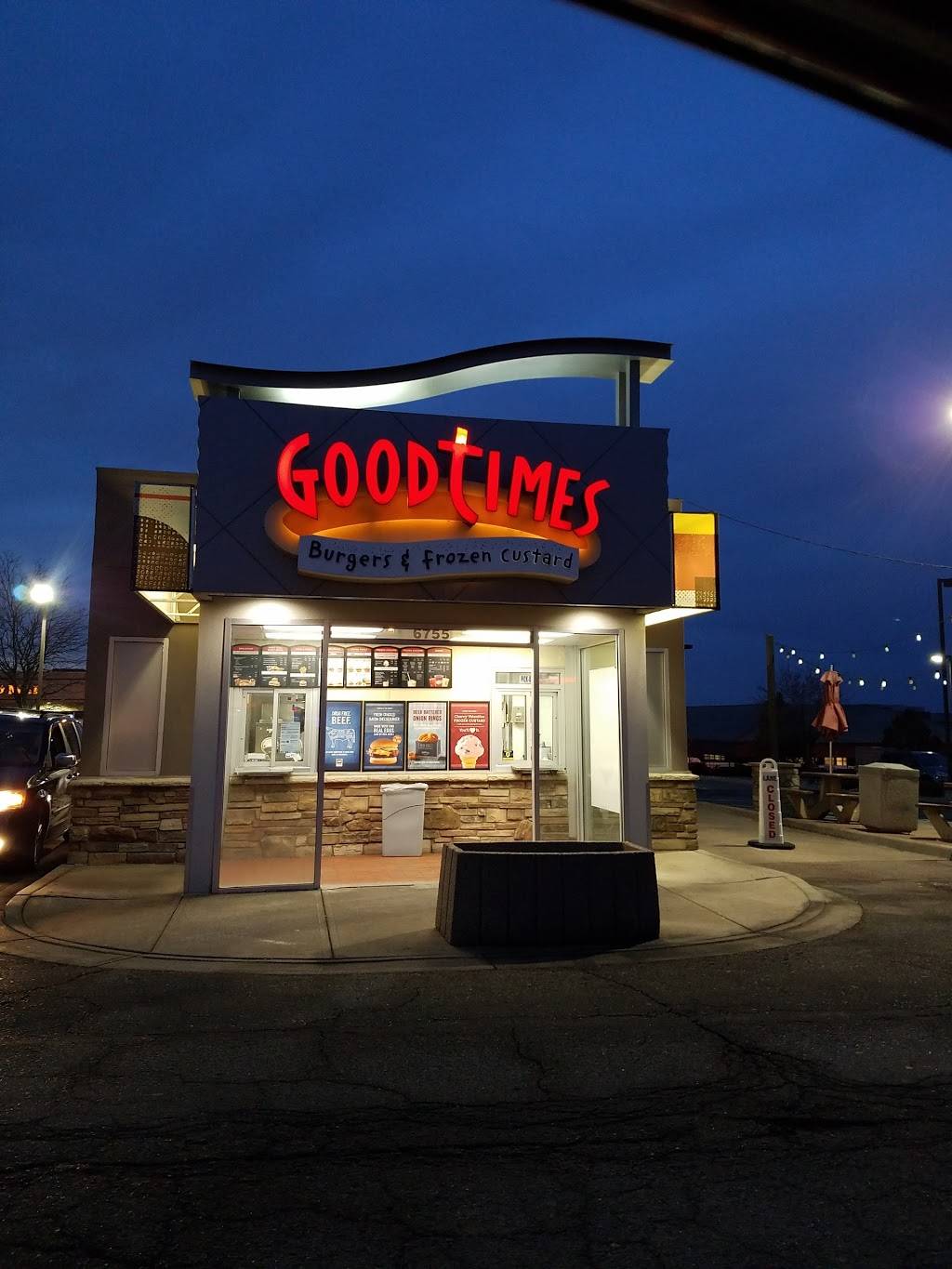 Good Times Burgers & Frozen Custard | restaurant | 6755 W 120th Ave, Broomfield, CO 80020, USA | 3034388449 OR +1 303-438-8449