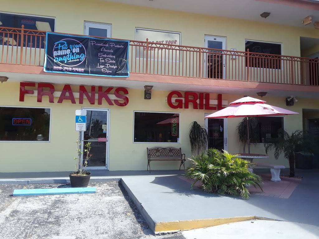 Franks Grill | restaurant | 11400 Overseas Hwy, Marathon, FL 33050, USA | 3052897772 OR +1 305-289-7772