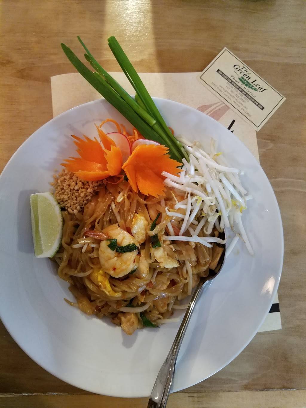 The Green Leaf Thai Cuisine | restaurant | 7756 Greenleaf Ave, Whittier, CA 90602, USA | 5626988570 OR +1 562-698-8570