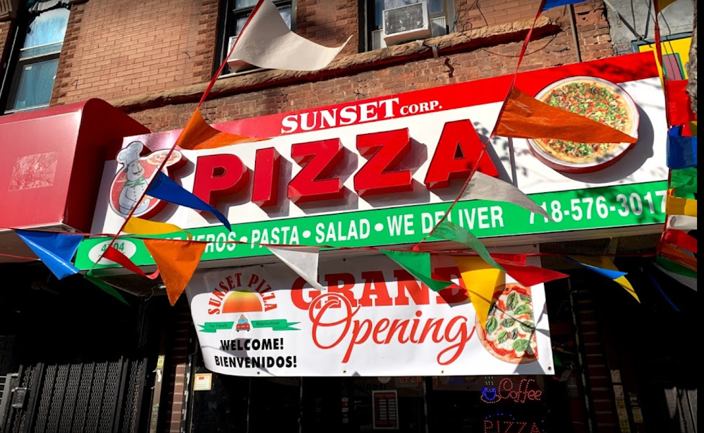 Sunset Pizza | meal delivery | 4704 3rd Ave, Brooklyn, NY 11220, USA | 7185763017 OR +1 718-576-3017