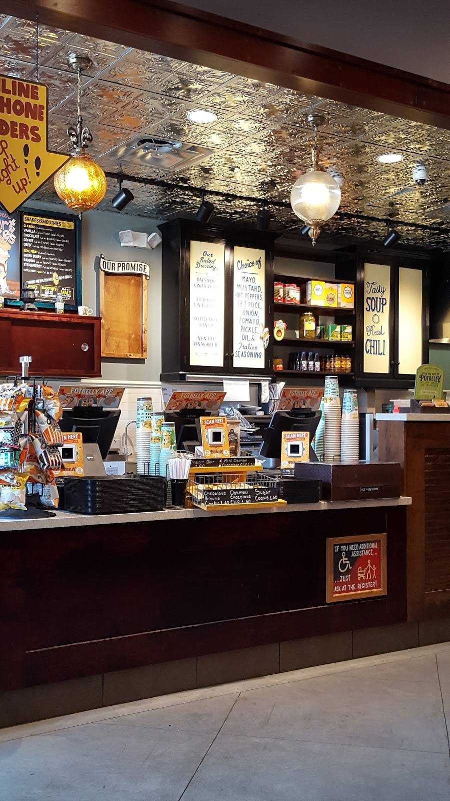 Potbelly Sandwich Shop | restaurant | 650 Carnegie Blvd m1-f, Malvern, PA 19355, USA | 4843212839 OR +1 484-321-2839