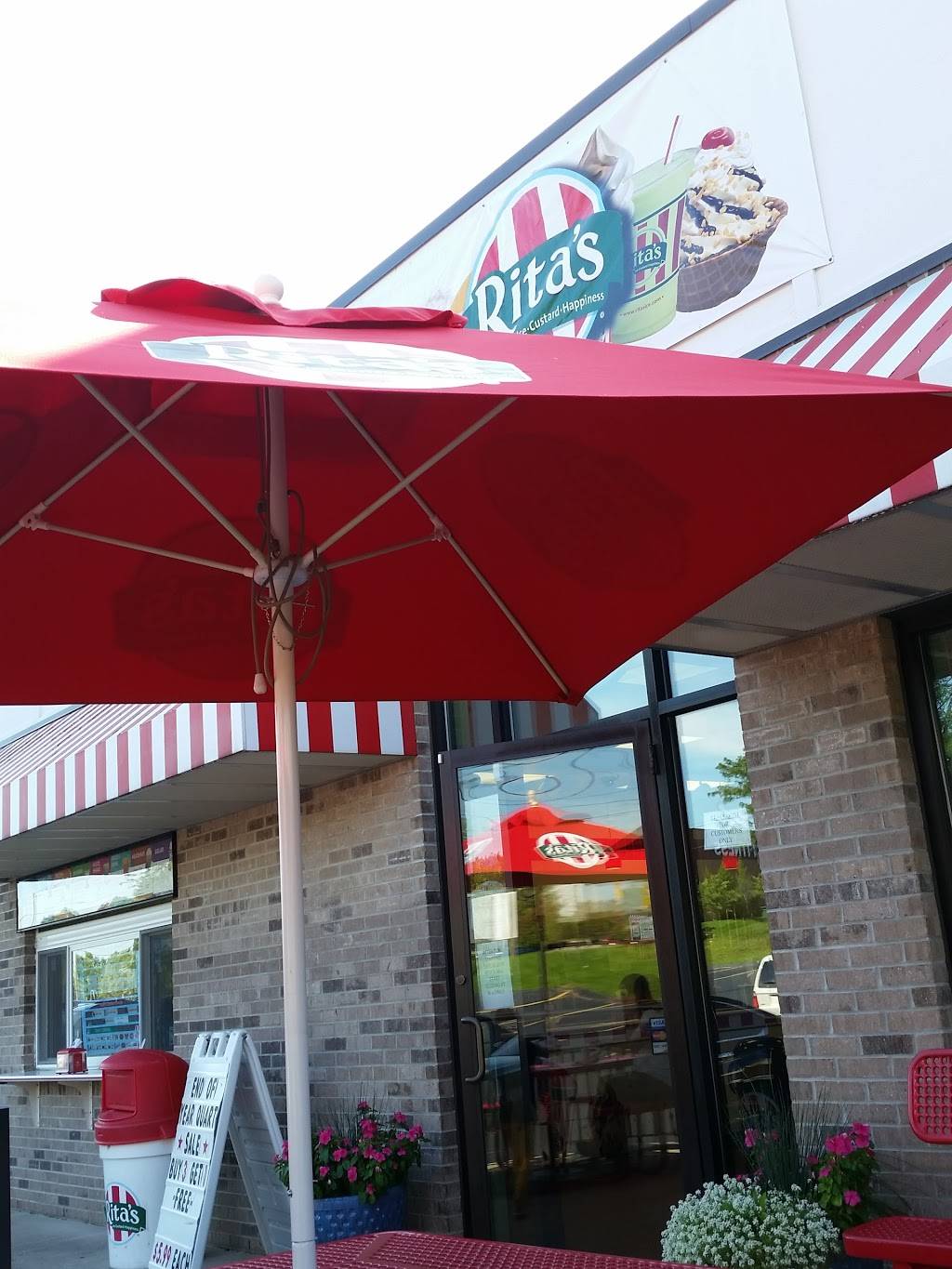 Ritas Italian Ice & Frozen Custard | restaurant | 3371 E Stroop Rd, Kettering, OH 45440, USA | 9372960822 OR +1 937-296-0822