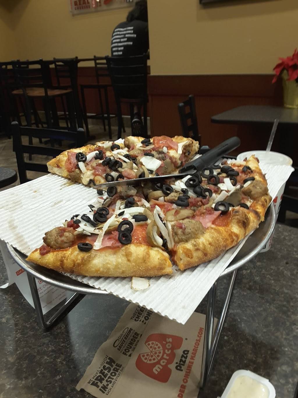 Marcos Pizza | meal delivery | 246 Jonestown Rd, Winston-Salem, NC 27104, USA | 3369305252 OR +1 336-930-5252