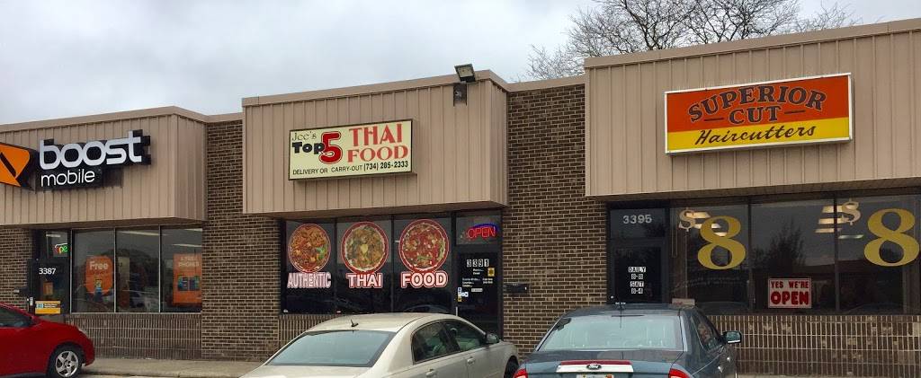 Jees Top5 Thai Food | restaurant | 3391 Fort St, Wyandotte, MI 48192, USA | 7342852333 OR +1 734-285-2333