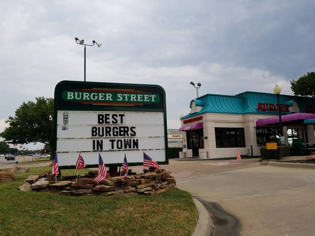 Burger Street | restaurant | 2620 Midway Rd, Carrollton, TX 75006, USA | 9723809599 OR +1 972-380-9599