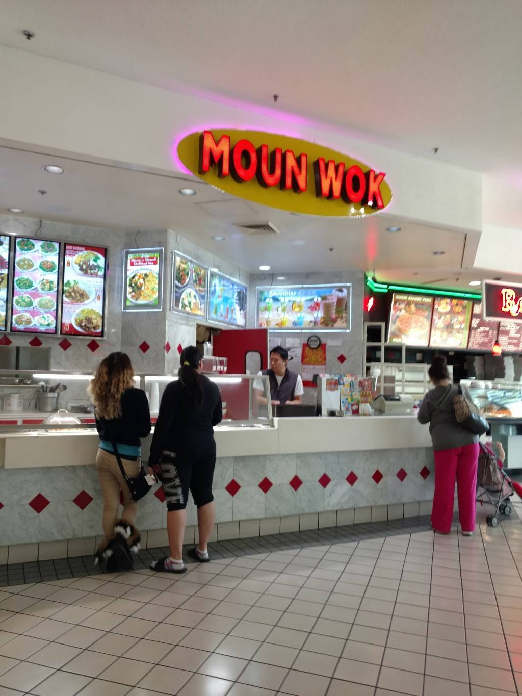 Moun Wok | restaurant | 7839 Eastpoint Mall # 9, Baltimore, MD 21224, USA | 4102885883 OR +1 410-288-5883