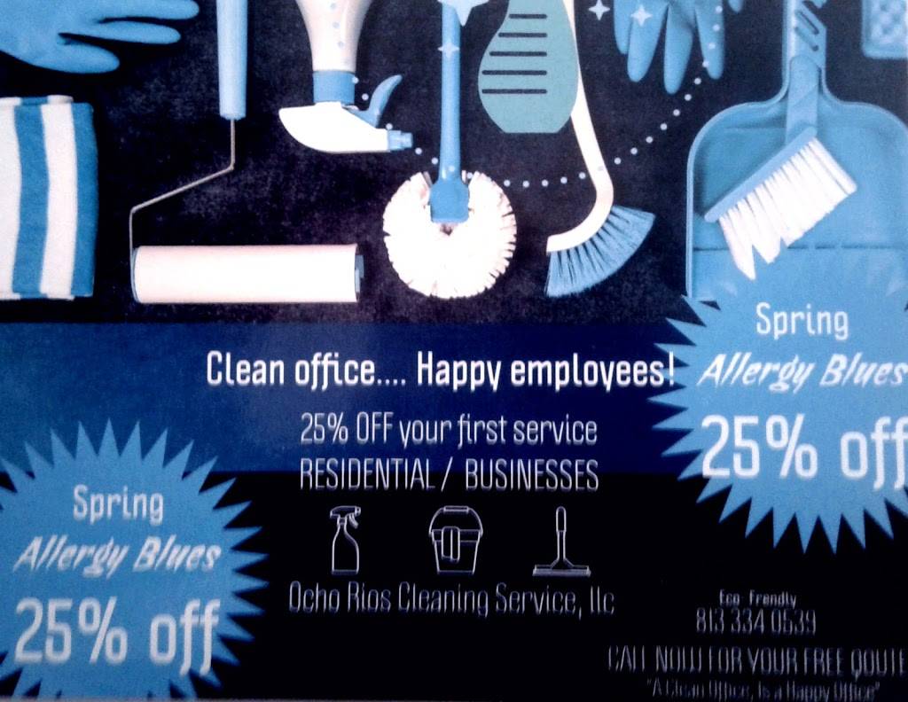 Ocho Rios Cleaning Service, llc | restaurant | 511 York Dale Dr, Ruskin, FL 33570, USA | 8133340539 OR +1 813-334-0539