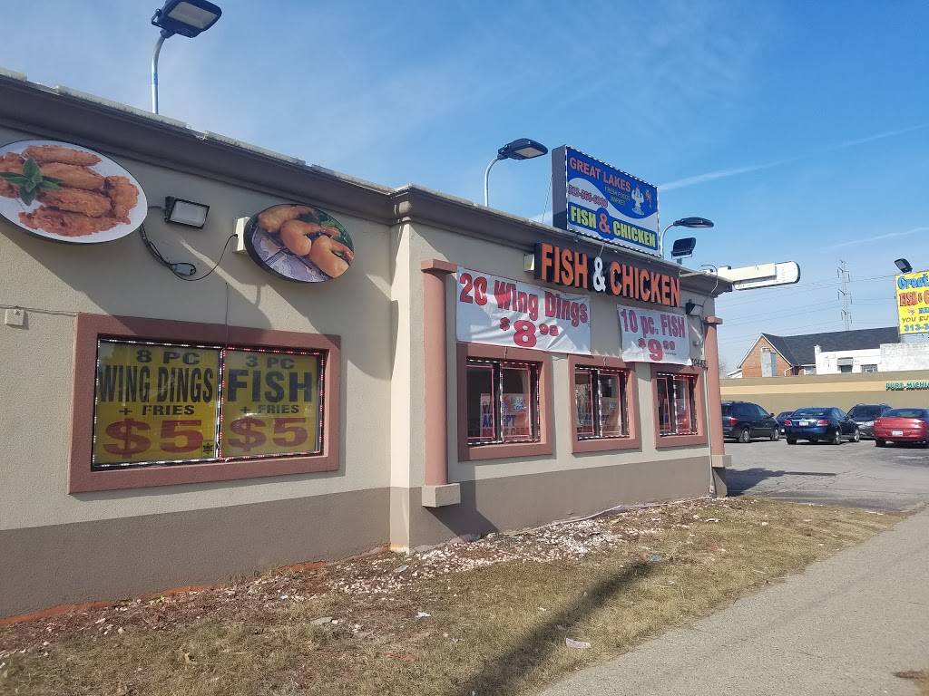 Great Lakes Fish and Chicken | restaurant | 20445 Van Dyke Ave, Detroit, MI 48234, USA | 3133666000 OR +1 313-366-6000