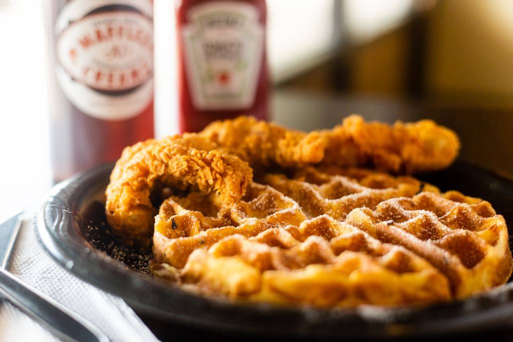 Wafflez-N-Creamz | restaurant | 124 1st St E, Humble, TX 77338, USA | 2813187190 OR +1 281-318-7190