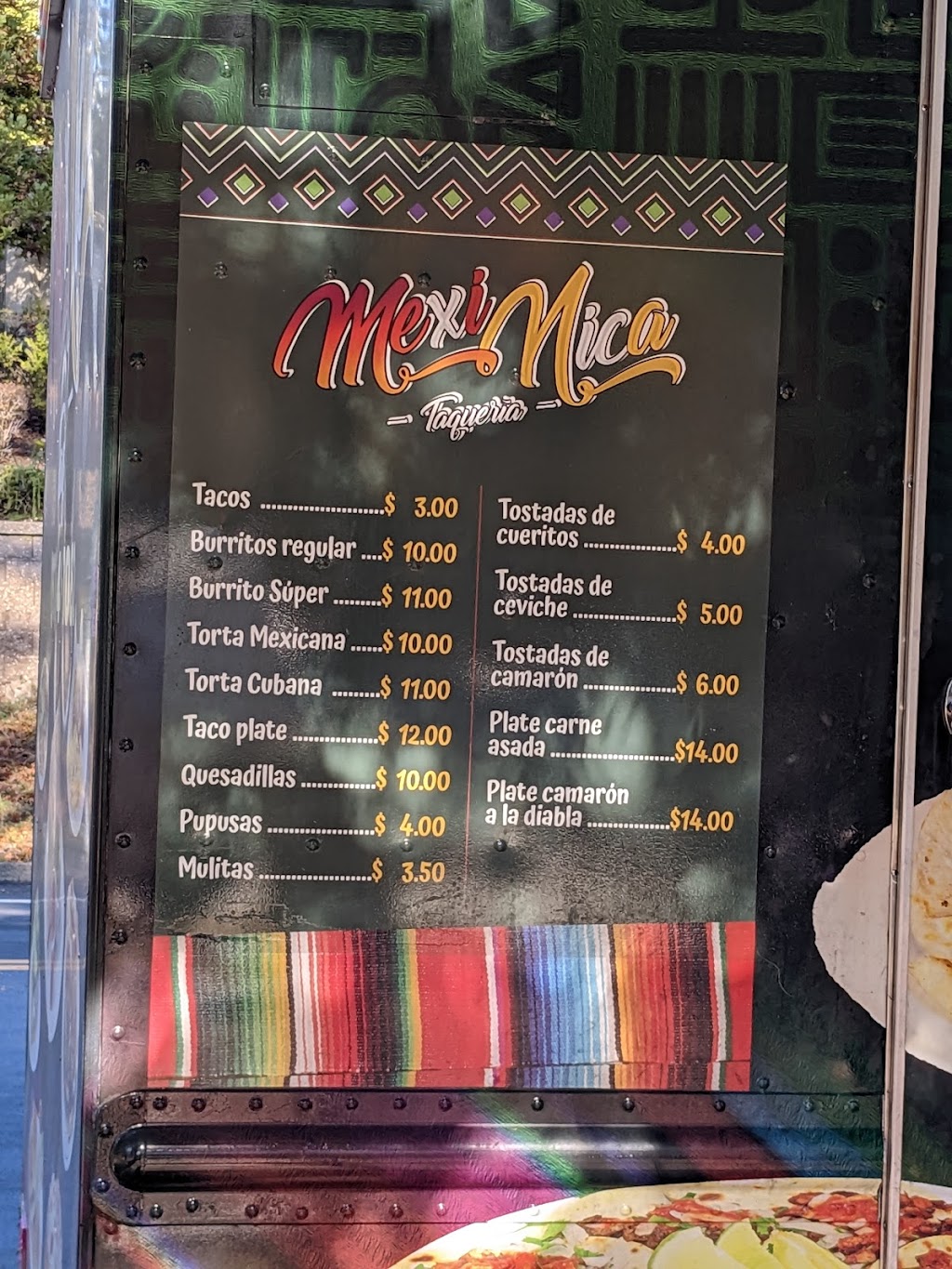 MexiNica taco truck | restaurant | Alamo, CA 94507, USA | 9254971082 OR +1 925-497-1082