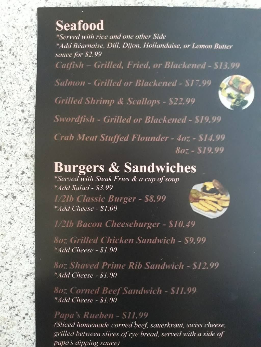 Papa Nick | restaurant | 2700 S Eisenhower Pkwy, Denison, TX 75020, USA | 9033371820 OR +1 903-337-1820