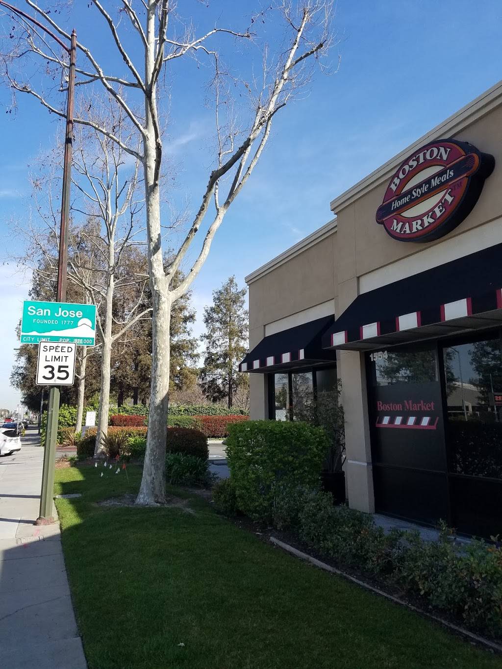 Boston Market | restaurant | 1554 S Bascom Ave, San Jose, CA 95125, USA | 4083697900 OR +1 408-369-7900